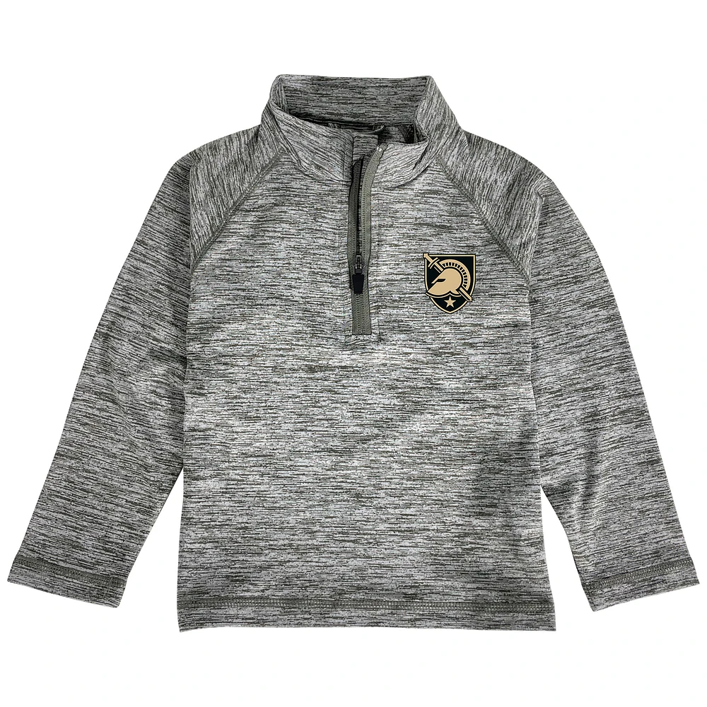 Toddler Garb Gray Army Black Knights Matthew Quarter-Zip Pullover Top