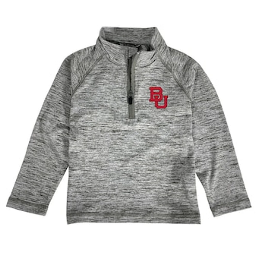 Toddler Garb Gray Boston University Matthew Quarter-Zip Pullover Top