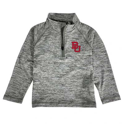 Toddler Garb Gray Boston University Matthew Quarter-Zip Pullover Top