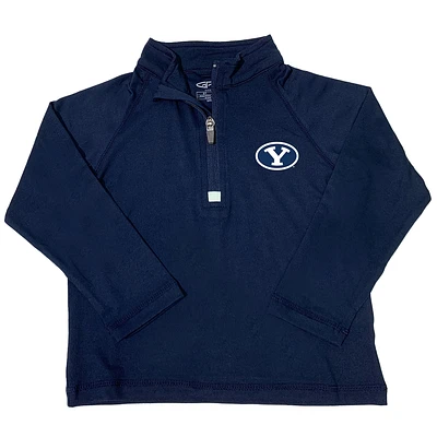 Toddler Garb Navy BYU Cougars Matthew Quarter-Zip Pullover Top