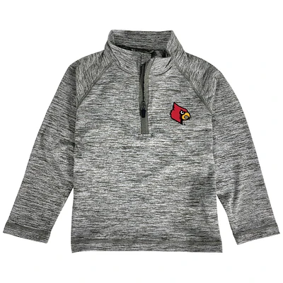 Toddler Garb Gray Louisville Cardinals Matthew Quarter-Zip Pullover Top
