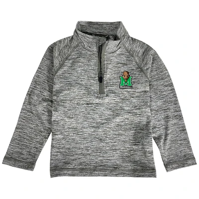 Toddler Garb Gray Marshall Thundering Herd Matthew Quarter-Zip Pullover Top