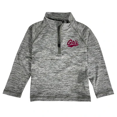 Toddler Garb Gray Montana Grizzlies Matthew Quarter-Zip Pullover Top