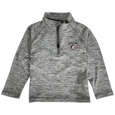 Toddler Garb Gray Northeastern Huskies Matthew Quarter-Zip Pullover Top