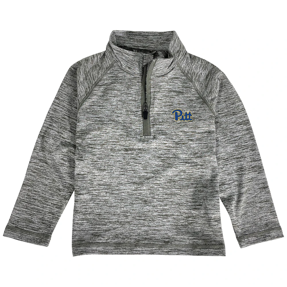 Toddler Garb Gray Pitt Panthers Matthew Quarter-Zip Pullover Top