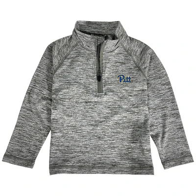 Toddler Garb Gray Pitt Panthers Matthew Quarter-Zip Pullover Top