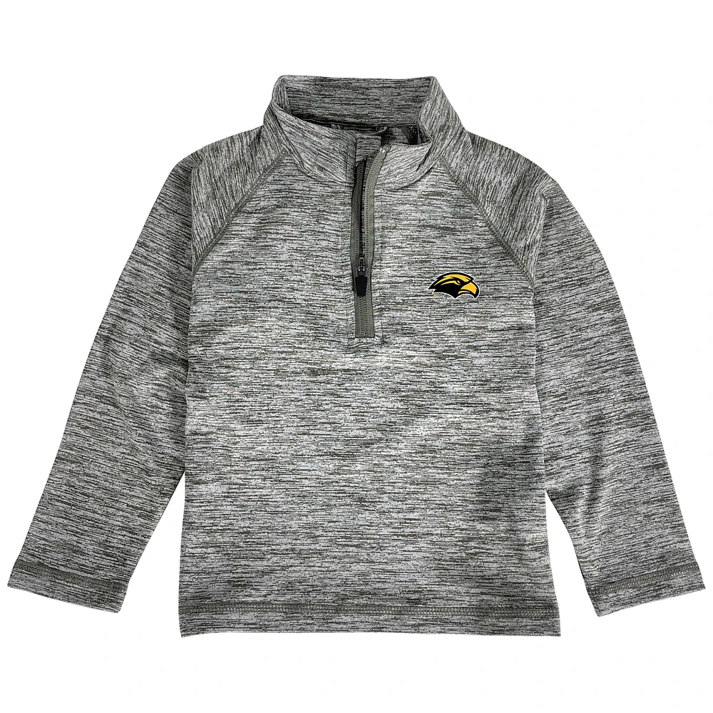 Toddler Garb Gray Southern Miss Golden Eagles Matthew Raglan Quarter-Zip Top