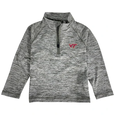 Toddler Garb Gray Virginia Tech Hokies Matthew Raglan Quarter-Zip Top