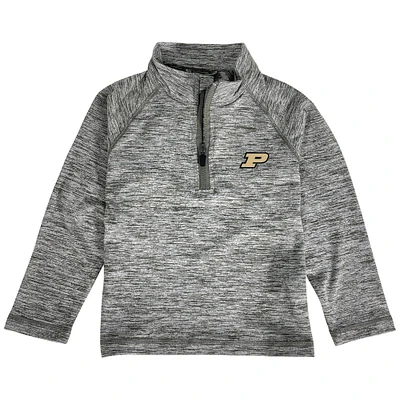 Toddler Garb Gray Purdue Boilermakers Matthew Raglan Quarter-Zip Top