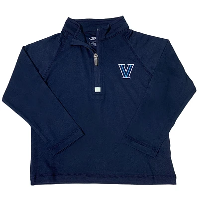 Toddler Garb Navy Villanova Wildcats Matthew Raglan Quarter-Zip Top