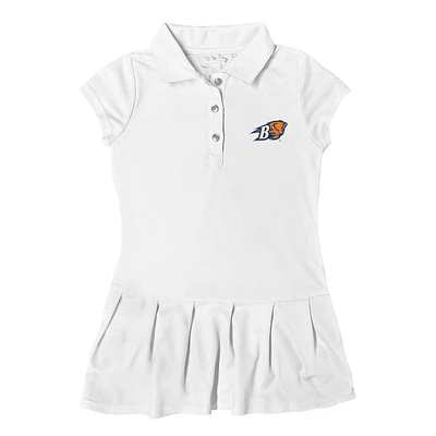 Girls Toddler Garb Bucknell Bison Caroline Cap Sleeve Polo Dress