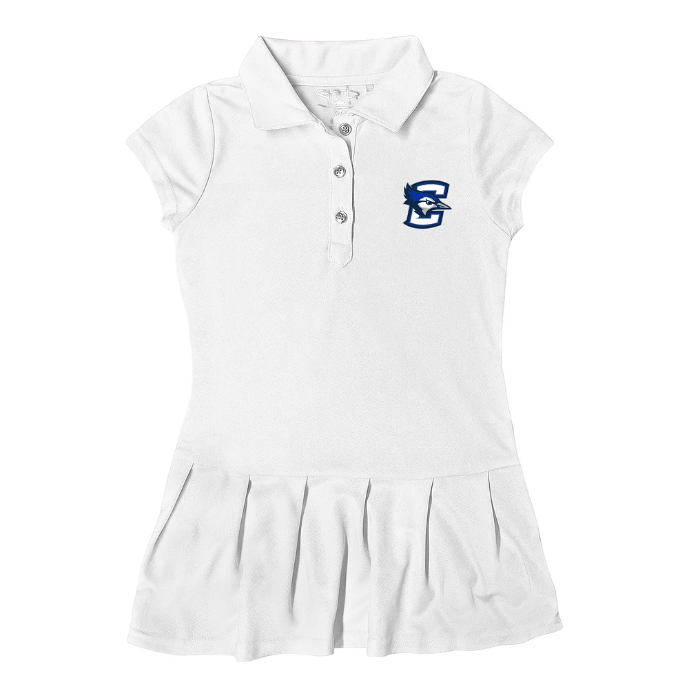 Girls Toddler Garb Creighton Bluejays Caroline Cap Sleeve Polo Dress
