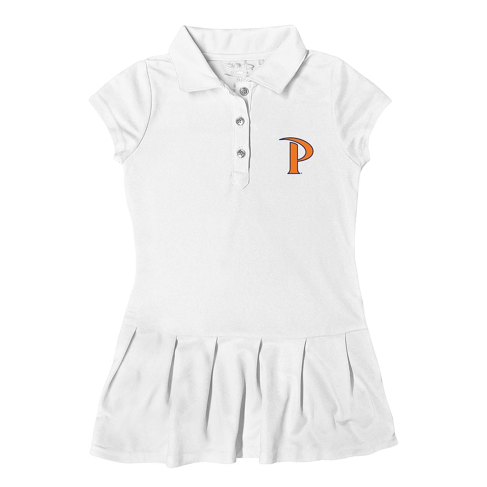 Girls Toddler Garb Pepperdine Waves Caroline Cap Sleeve Polo Dress