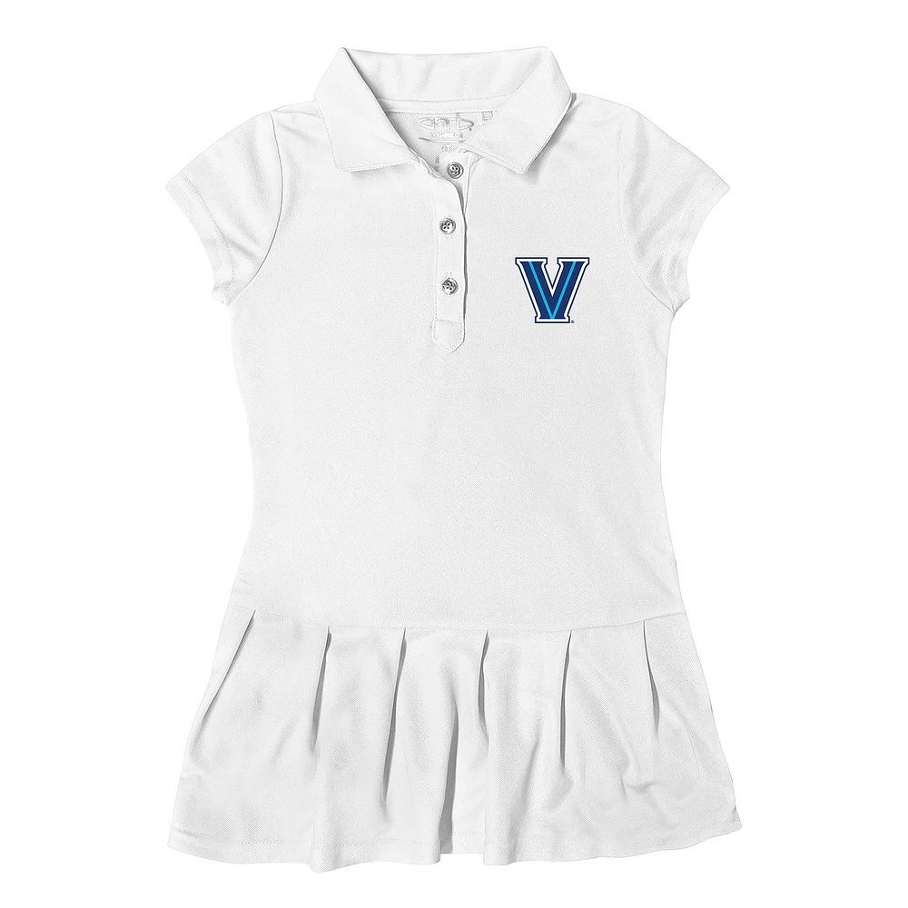 Girls Toddler Garb Villanova Wildcats Caroline Cap Sleeve Polo Dress