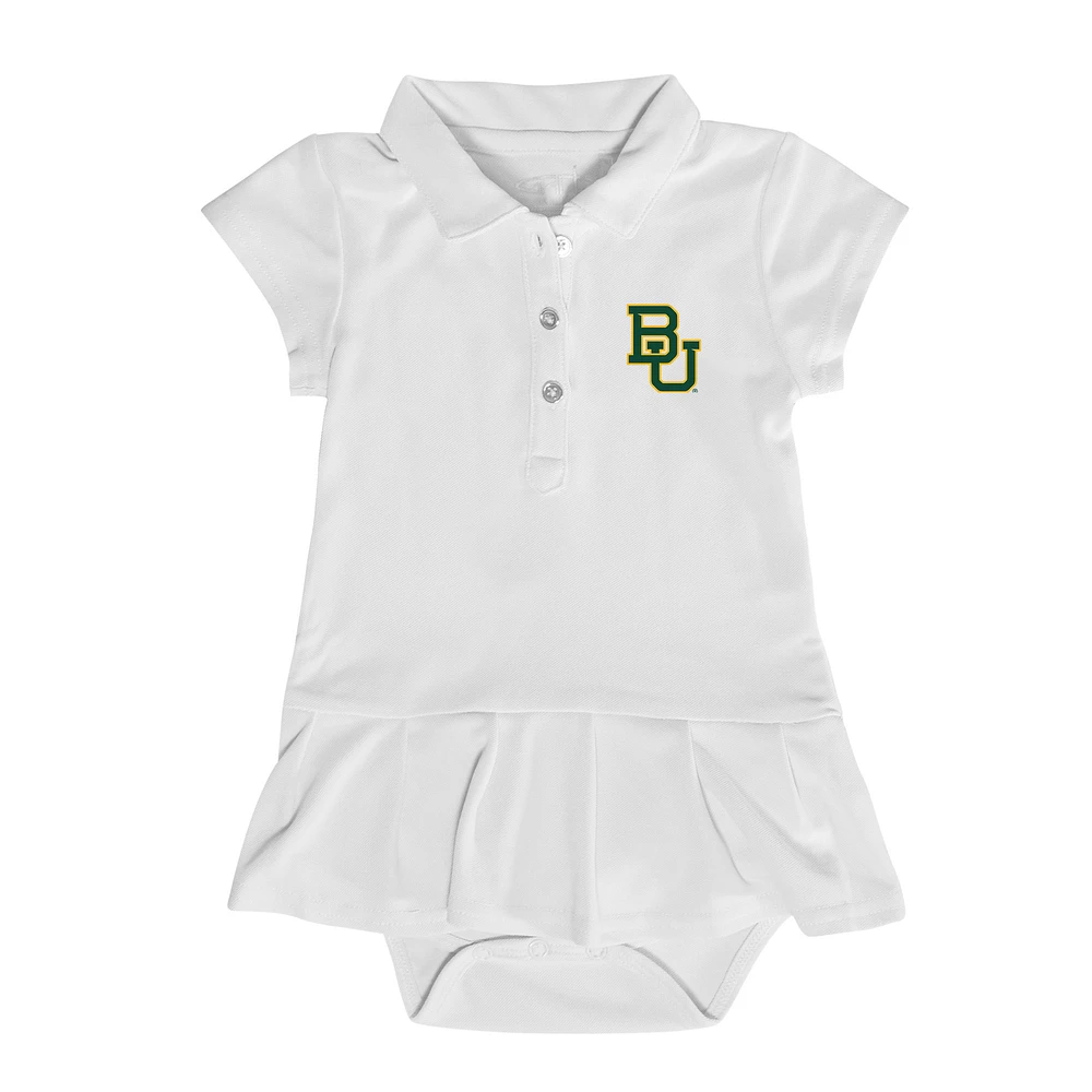 Girls Infant Garb Baylor Bears Caroline Cap Sleeve Polo Dress