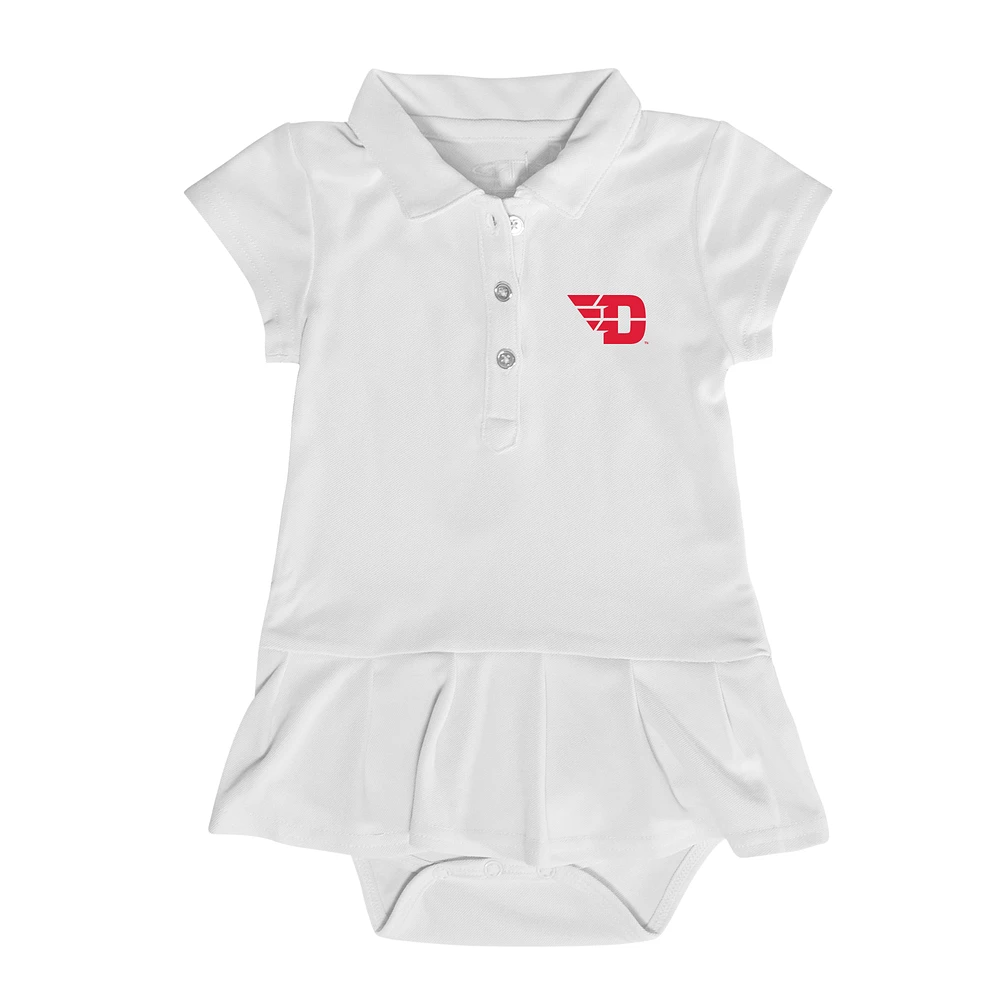 Girls Infant Garb Dayton Flyers Caroline Cap Sleeve Polo Dress
