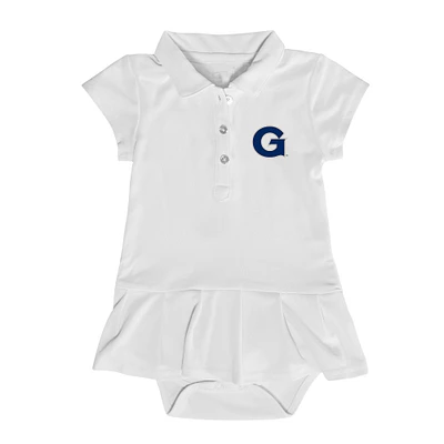 Girls Infant Garb Georgetown Hoyas Caroline Cap Sleeve Polo Dress