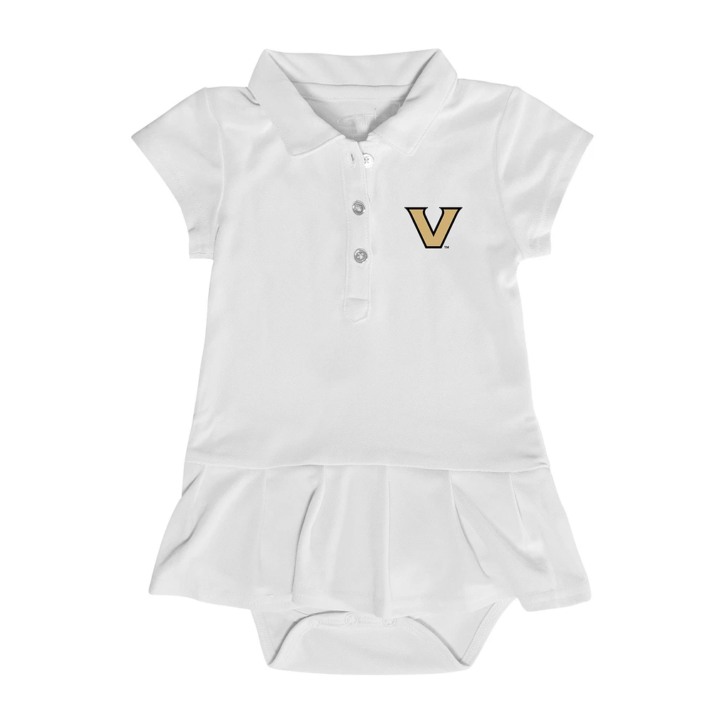 Girls Infant Garb Vanderbilt Commodores Caroline Cap Sleeve Polo Dress