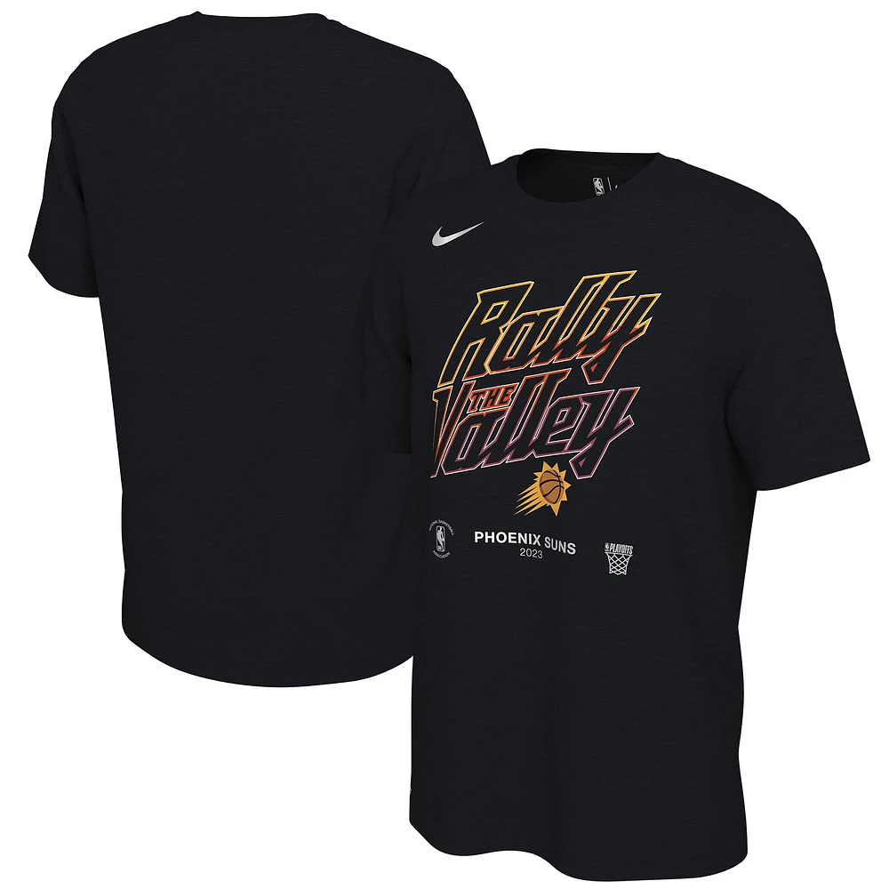 Men's Nike Black Phoenix Suns 2023 NBA Playoffs Mantra T-Shirt