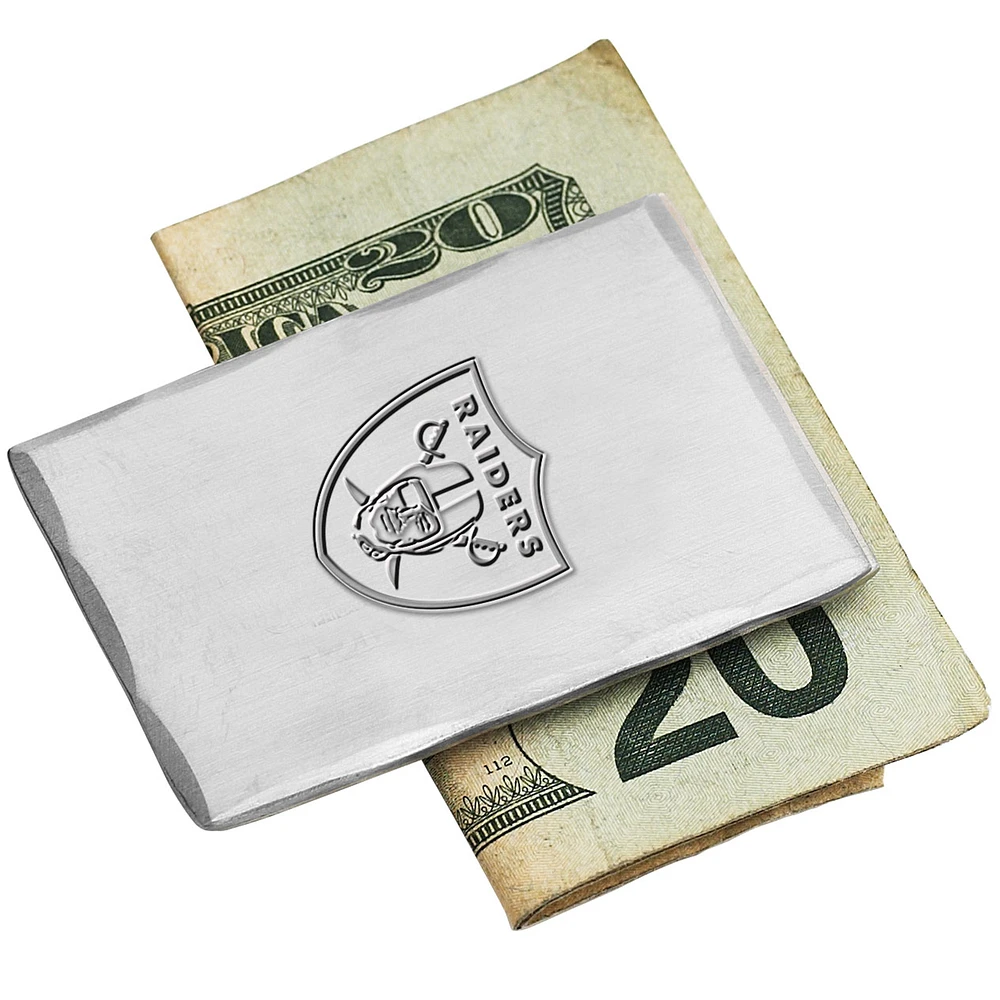 Las Vegas Raiders Steel Money Clip