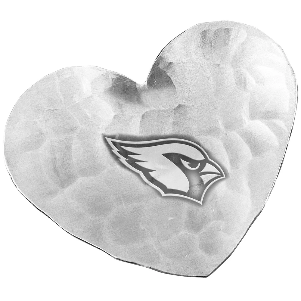 Arizona Cardinals Heart Jewelry Tray