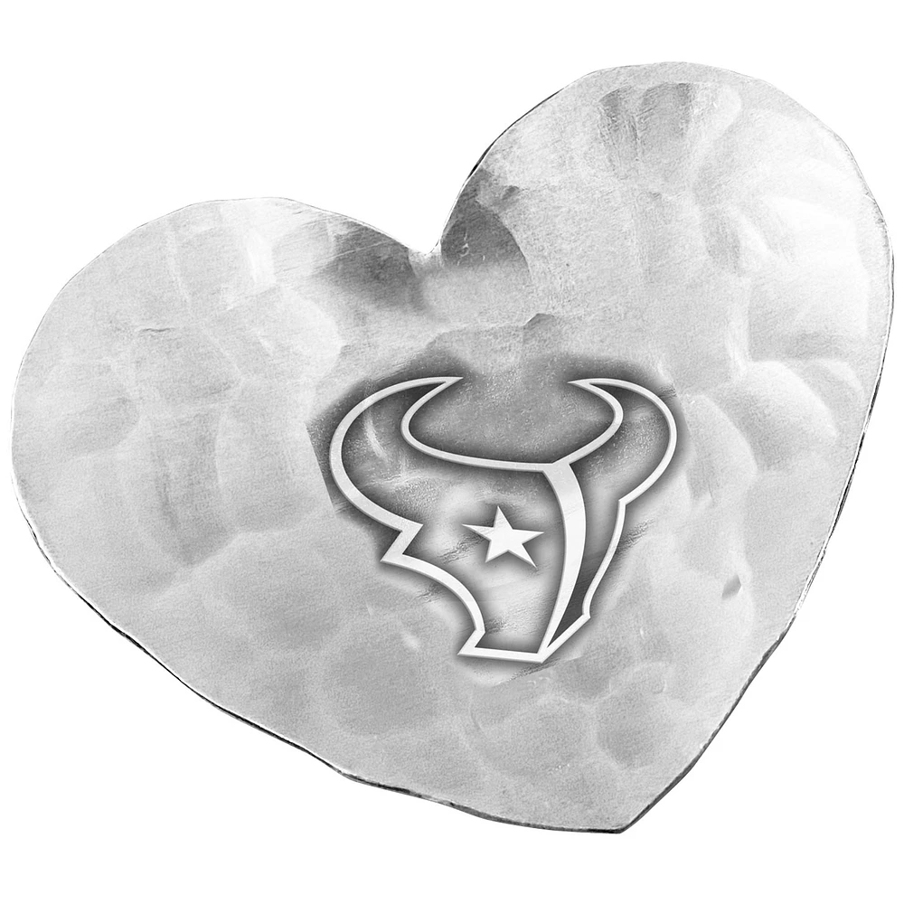 Houston Texans Heart Jewelry Tray