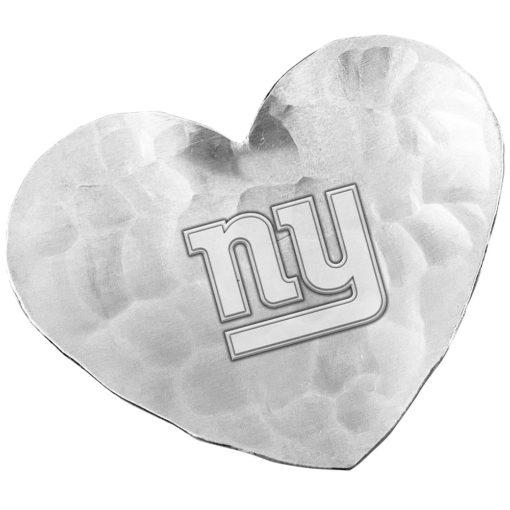 New York Giants Heart Jewelry Tray