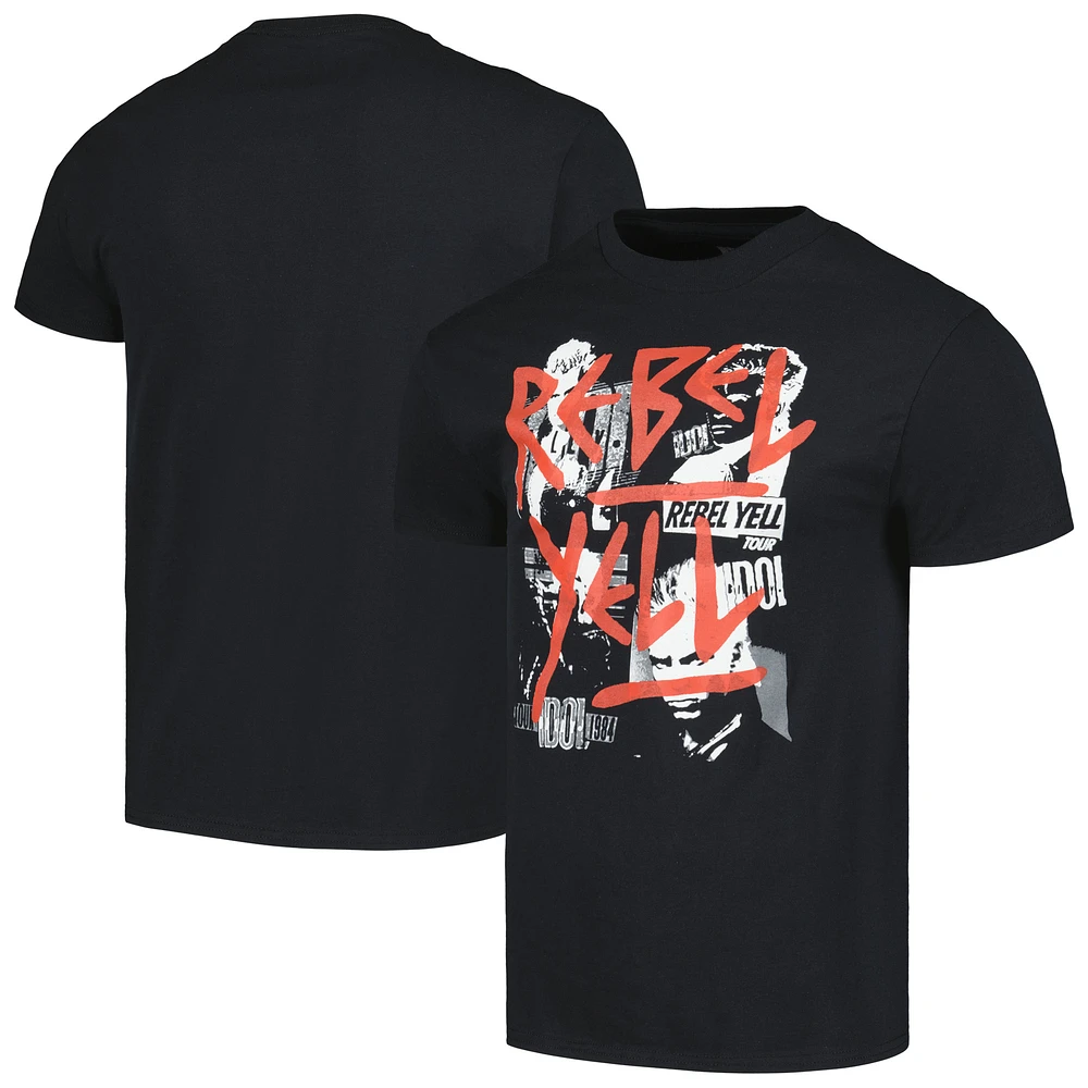 Black Billy Idol T-Shirt