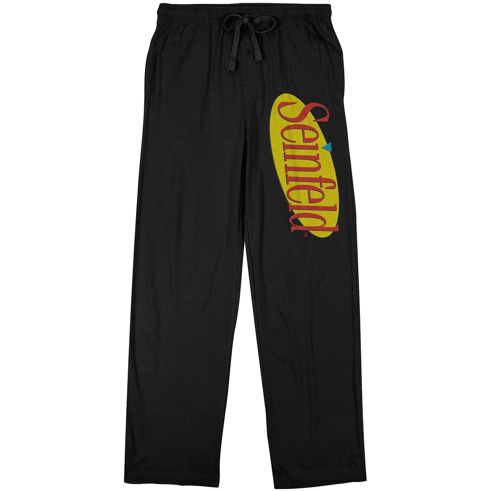 Men's Black Seinfeld Sleep Pants