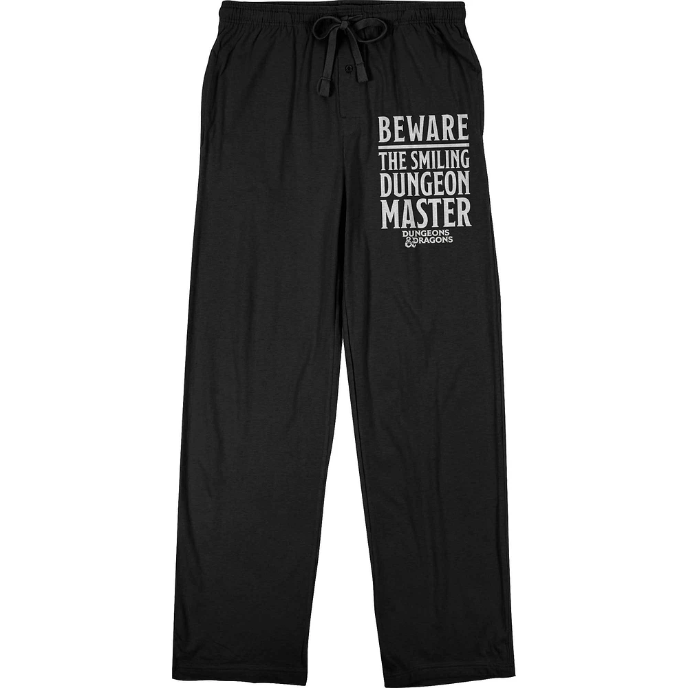 Men's Black Dungeons & Dragons Sleep Pants