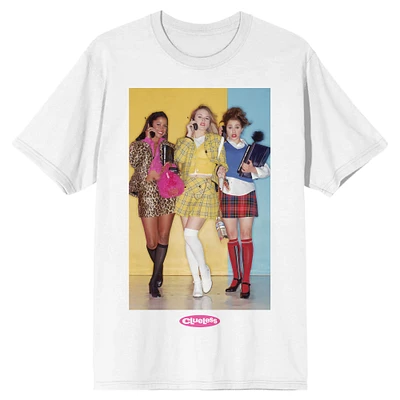 Unisex White Clueless  T-Shirt