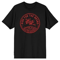 Unisex Black Yellowstone  T-Shirt