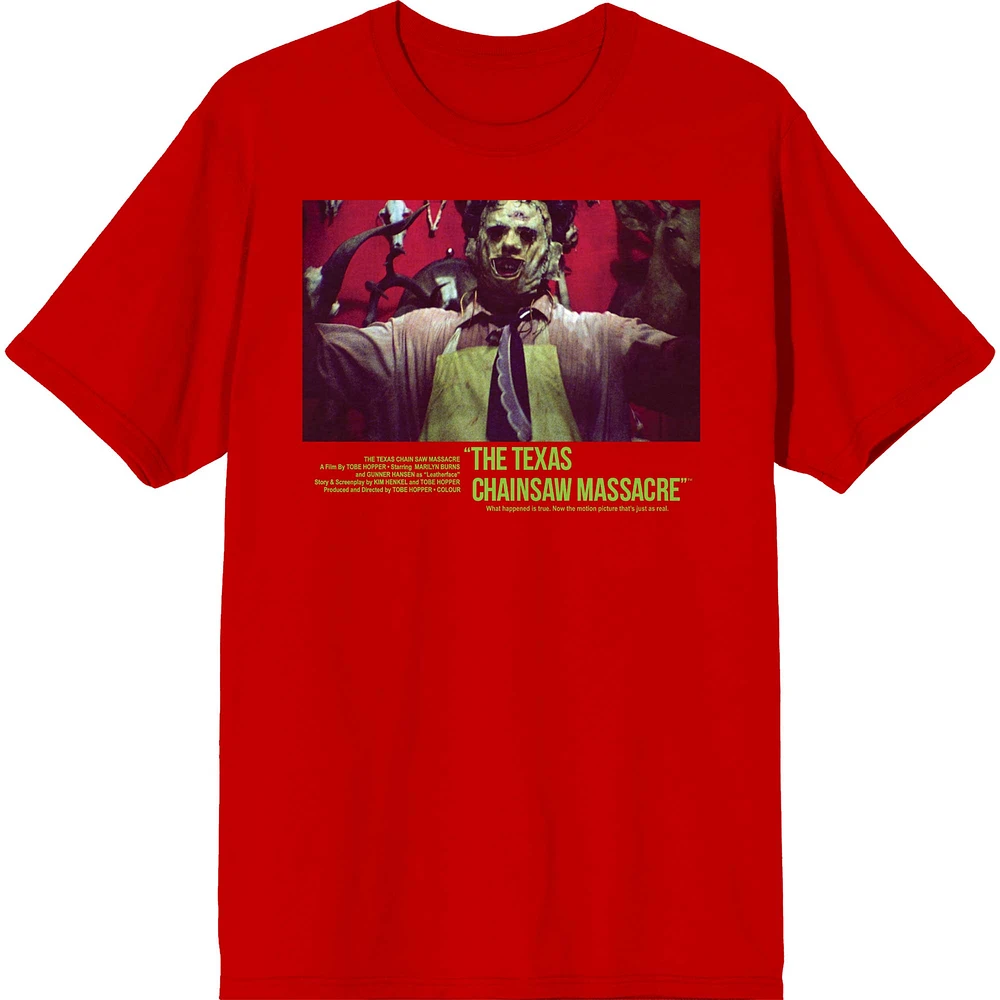 Unisex Red Texas Chainsaw Massacre T-Shirt
