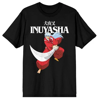 Unisex Black Inuyasha T-Shirt