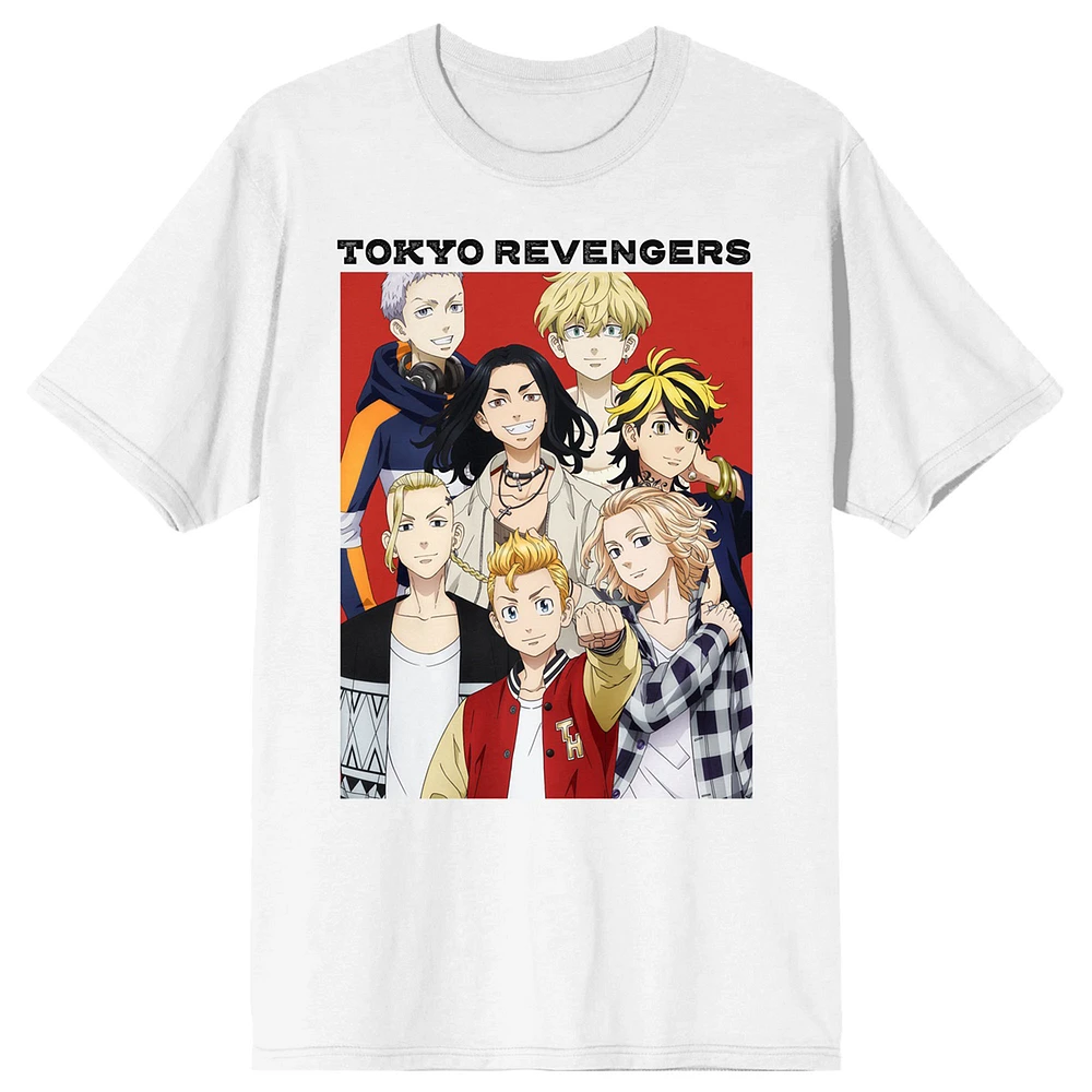 Unisex White Tokyo Revengers T-Shirt