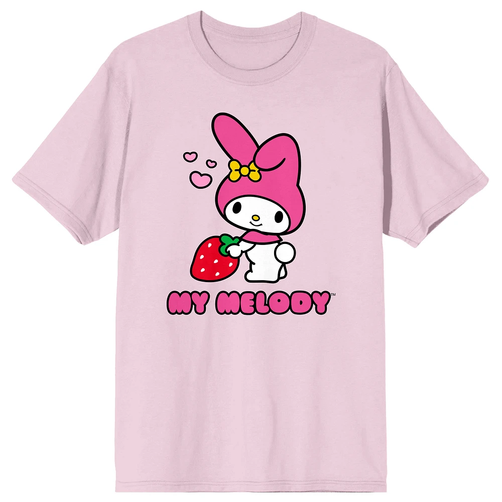 Unisex Pink My Melody T-Shirt