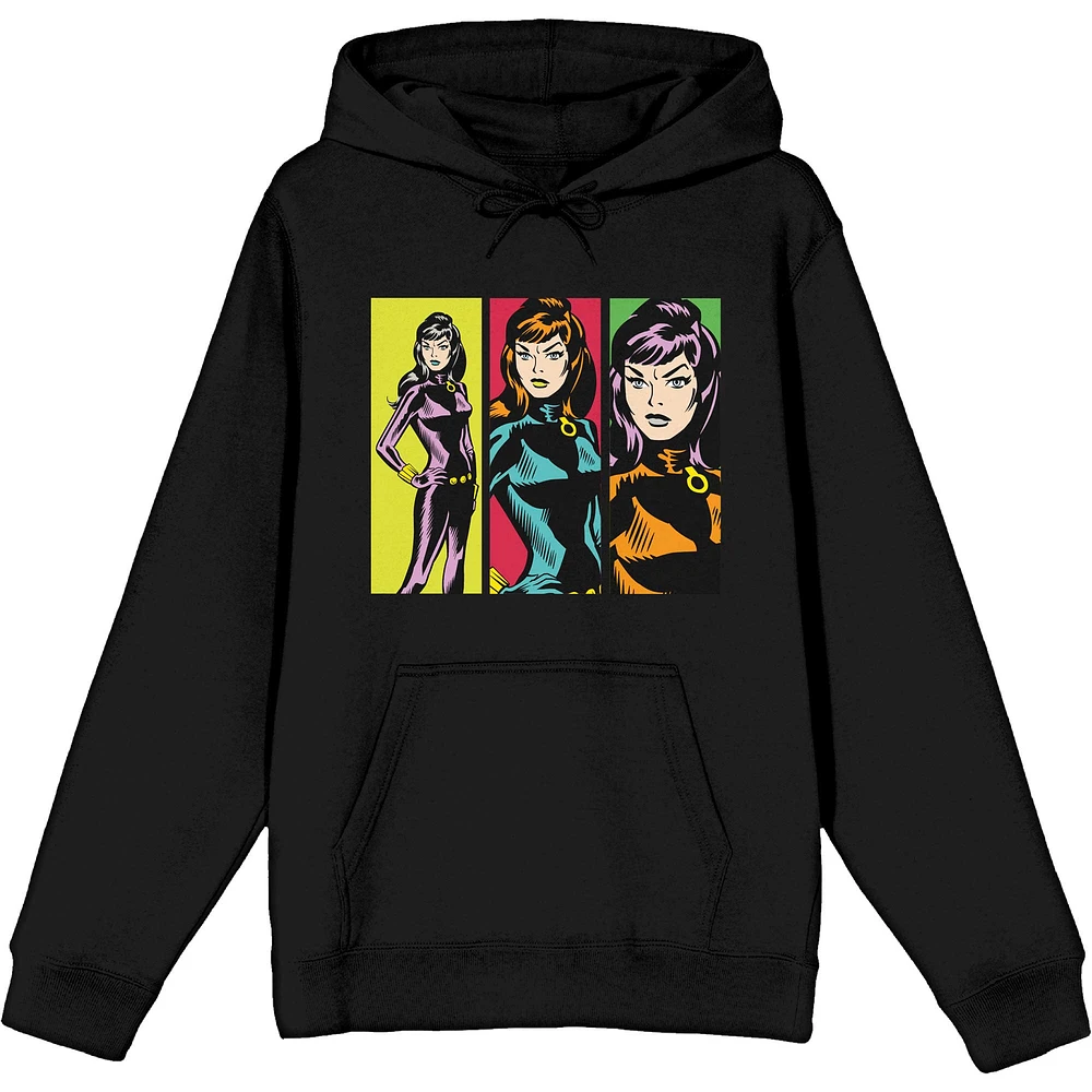 Unisex Black Widow Graphic Pullover Hoodie