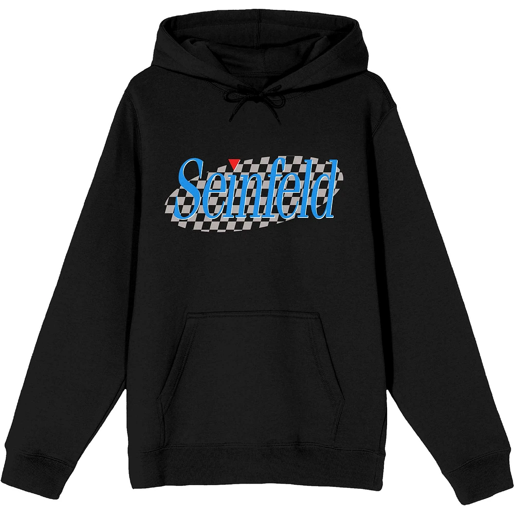 Unisex Black Seinfeld Graphic Pullover Hoodie