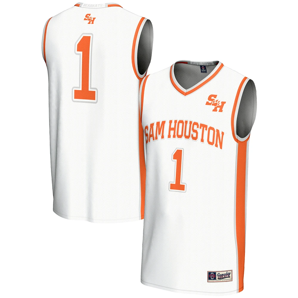 Youth GameDay Greats #1 Sam Houston State Bearkats Lightweight Replica Basketball Jersey
