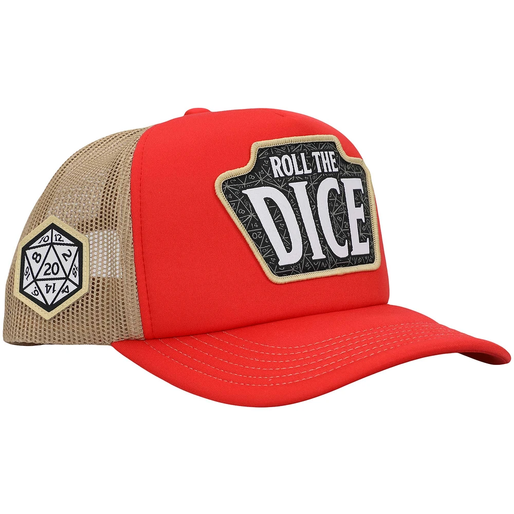 Youth Red Dungeons & Dragons Snapback Hat