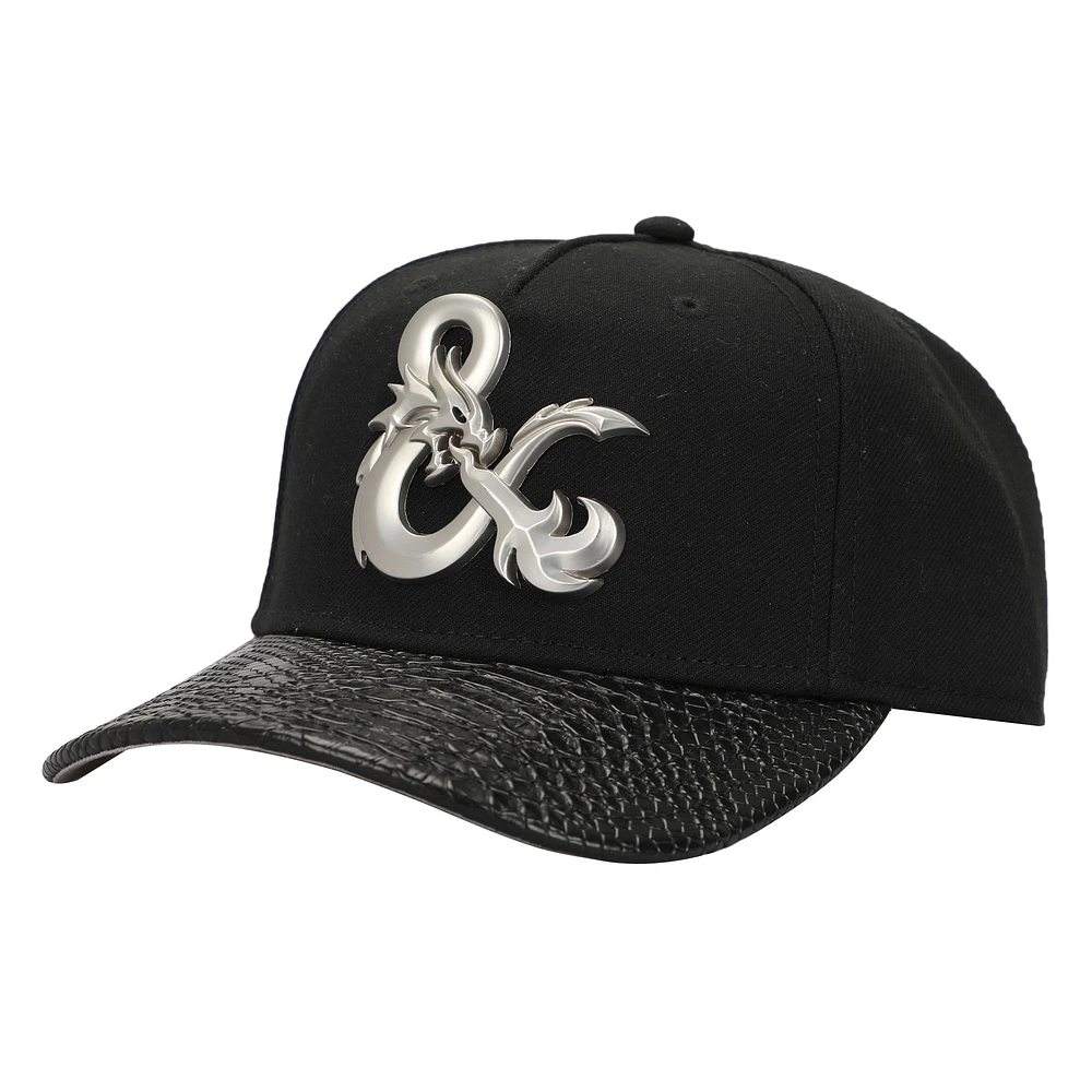 Youth Black Dungeons & Dragons Snapback Hat
