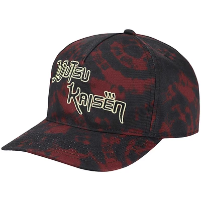 Unisex Burgundy Jujutsu Kaisen Adjustable Hat