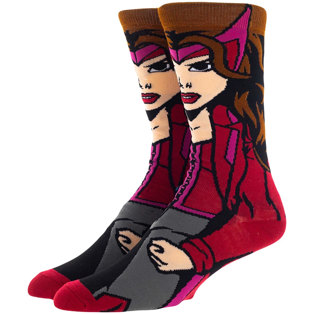 Men's Scarlet Witch Crew Socks