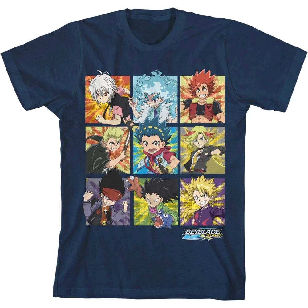 Youth Navy Beyblade T-Shirt