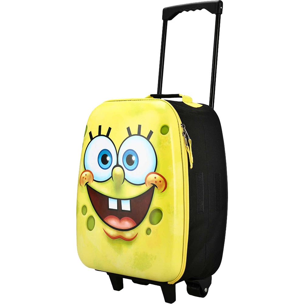SpongeBob SquarePants Collapsible Roller Travel Suitcase