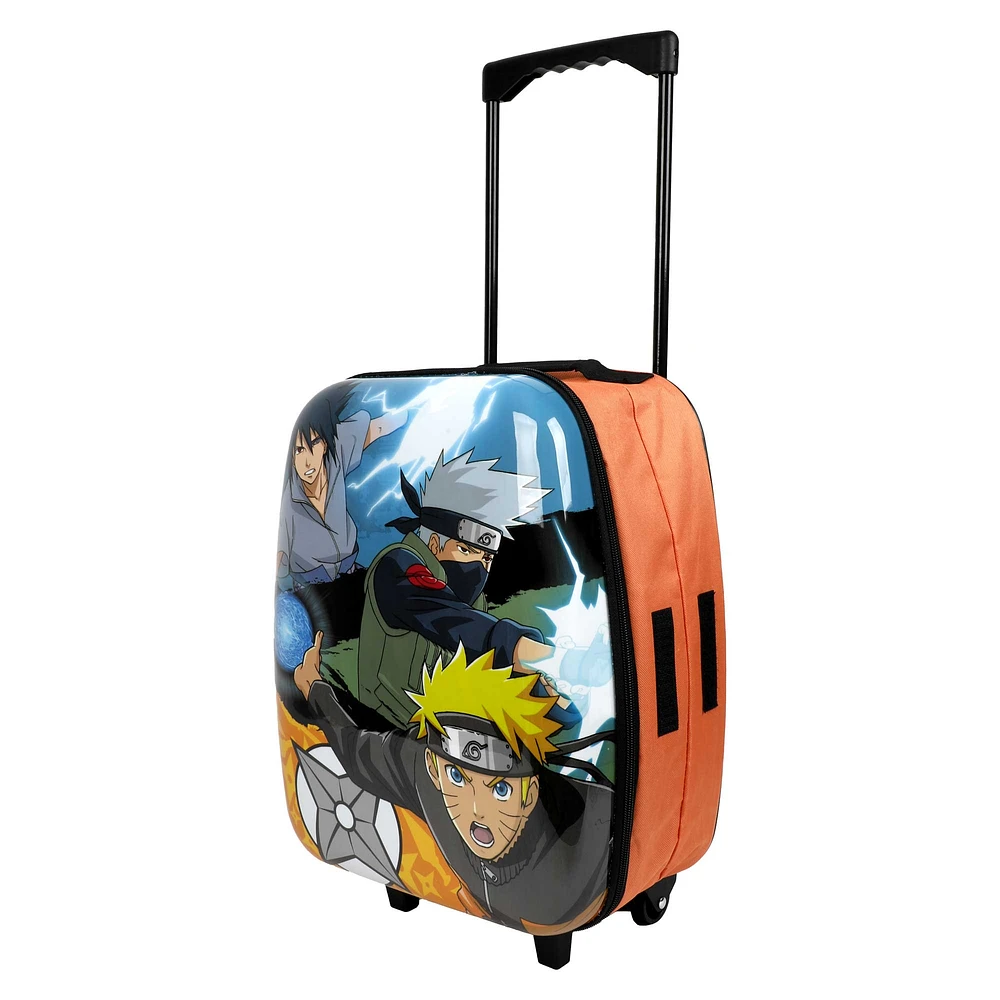 Naruto Collapsible Roller Travel Suitcase