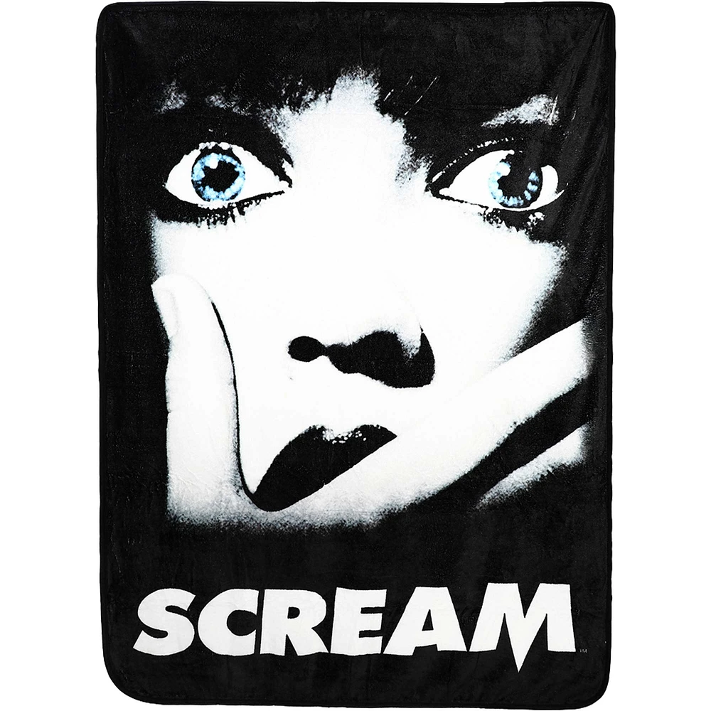 Scream 45" x 60" Throw Blanket