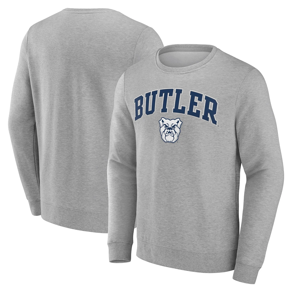 Men's Gray Butler Bulldogs Campus Sweatshirt