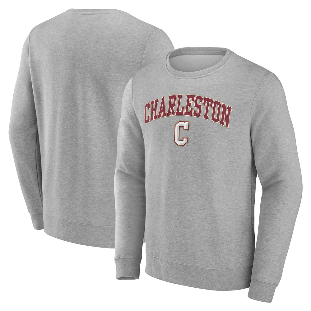 Men's Gray Charleston Cougars Campus Sweatshirt