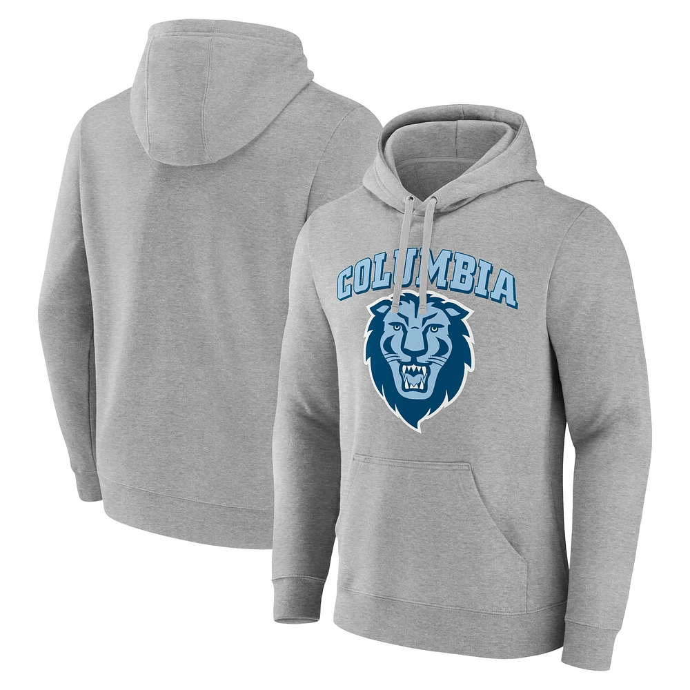 Men's Gray Columbia University Campus Pullover Hoodie
